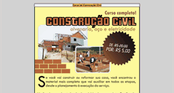Desktop Screenshot of construcaocivil.superrenda.com